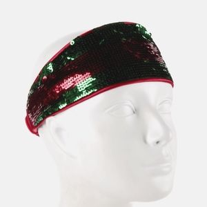 NWT Gucci Red & Green Web Sequin Headband